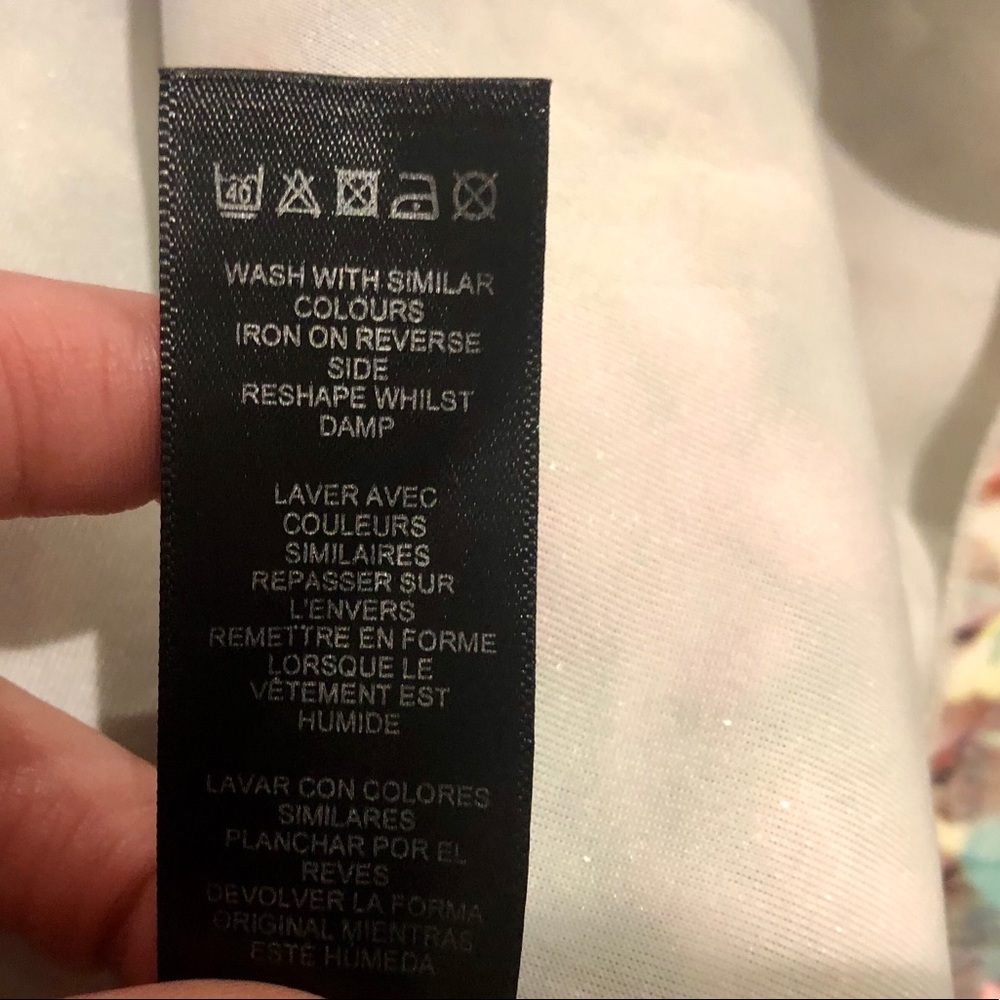 5/$25 ASOS maternity floral A-line dress, size 8 - Picture 6 of 6